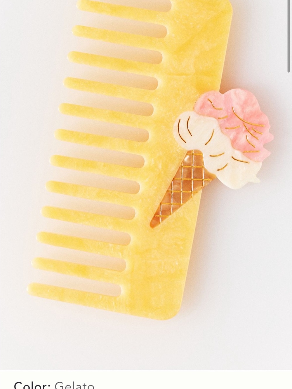 Anthro Ice Cream comb